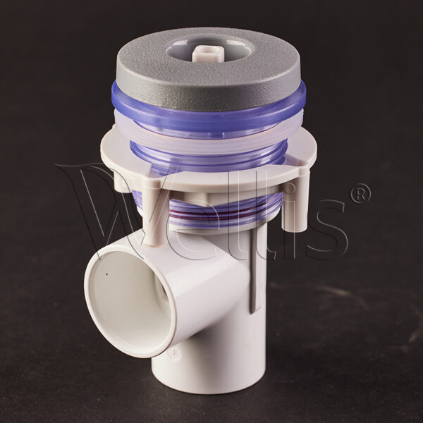 Boîtier de robinet 33 gris clair transparent Life Wellisparts