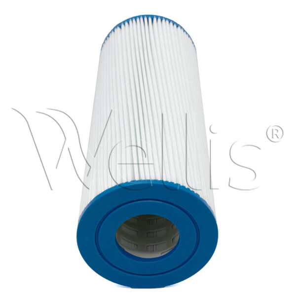 Szűrőbetét 335×125 fehér lamellás Wellis 50 sqf V2 Wellisparts