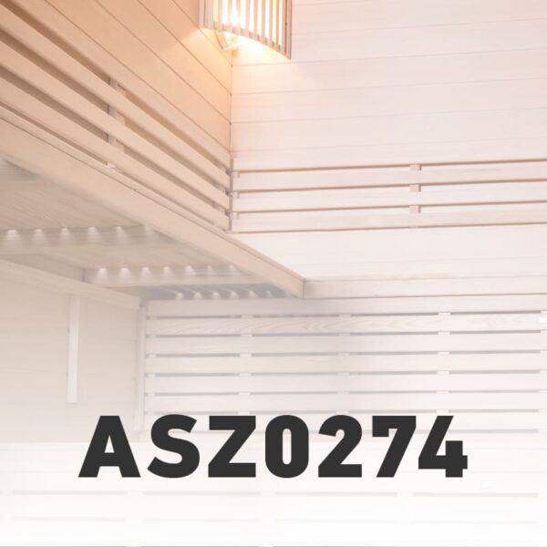 Porte vitrée pour sauna Serenis Wellisparts