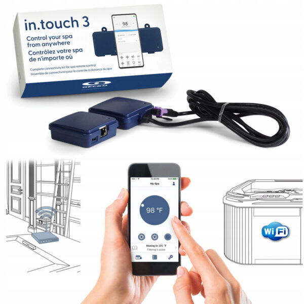 Wifi vevő in-touch 3 Gecko EU&UK Wellisparts